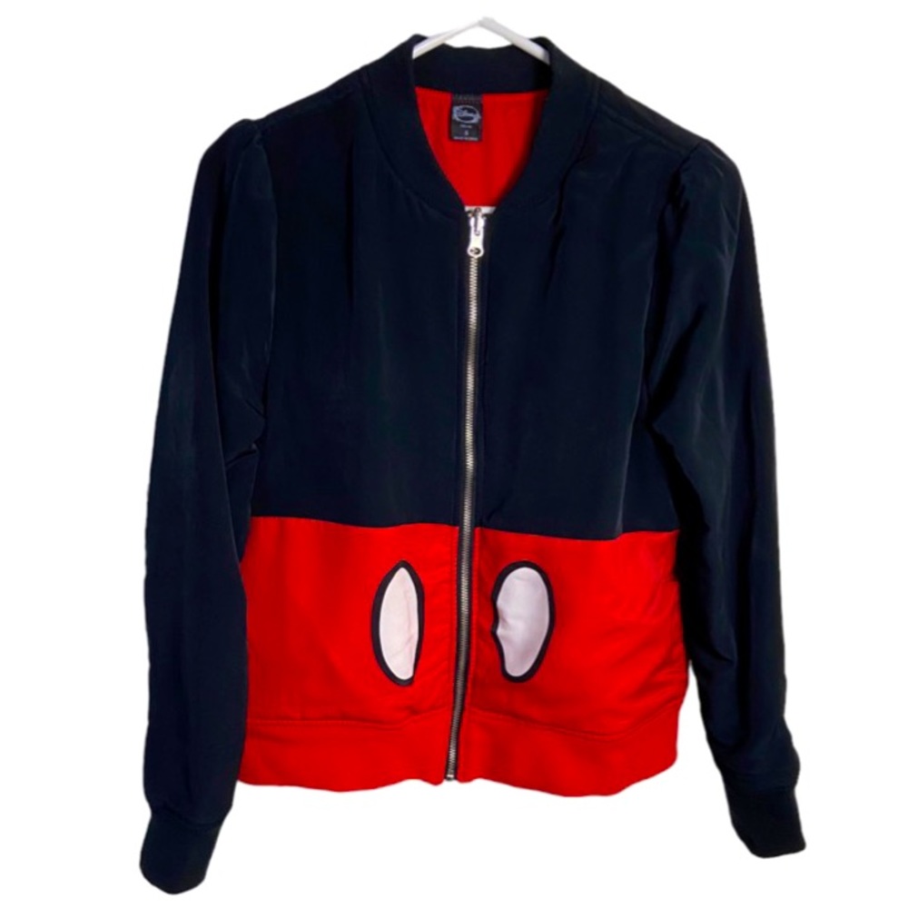 DISNEY Store Brand Unique Mickey/Minnie Reversible Jacket Size Sm - Picture 2 of 10